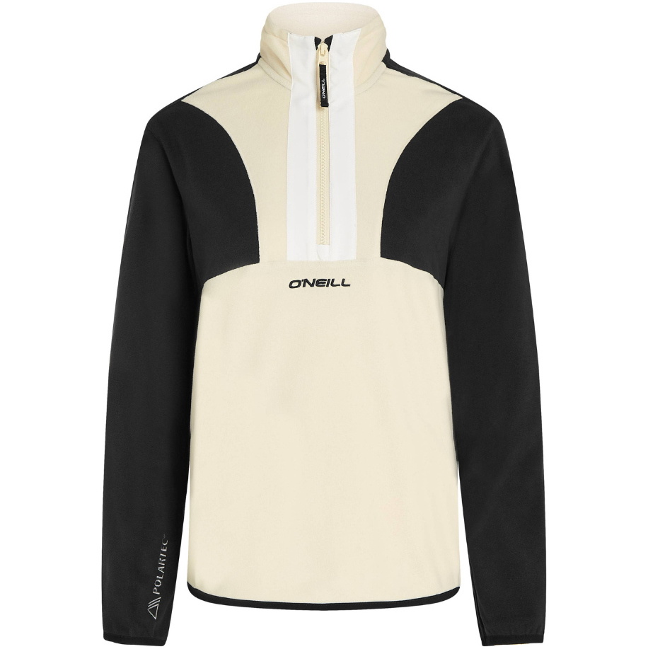 2025 O'Neill Frauen FWC'Cruz Triple Polartec Half Zip Fleece 1350080 - Black Out Colour Block